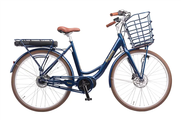 Mustang Augusta Electric Center 28'' elcykel 8 gear - Deep Sea